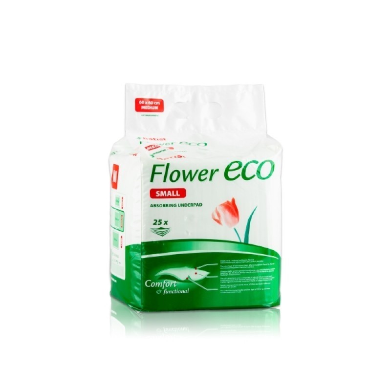 Absorpční podložka pod pacienta Flower ECO, 25 ks