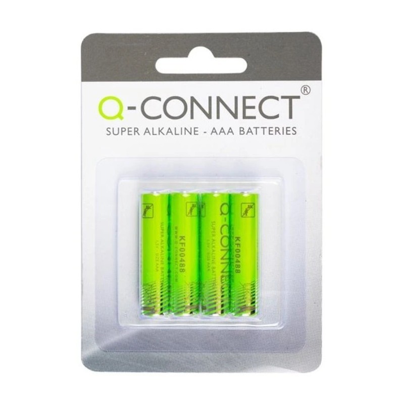 Baterie alkalické 1,5V, LR03, typ AAA (bal.4ks)