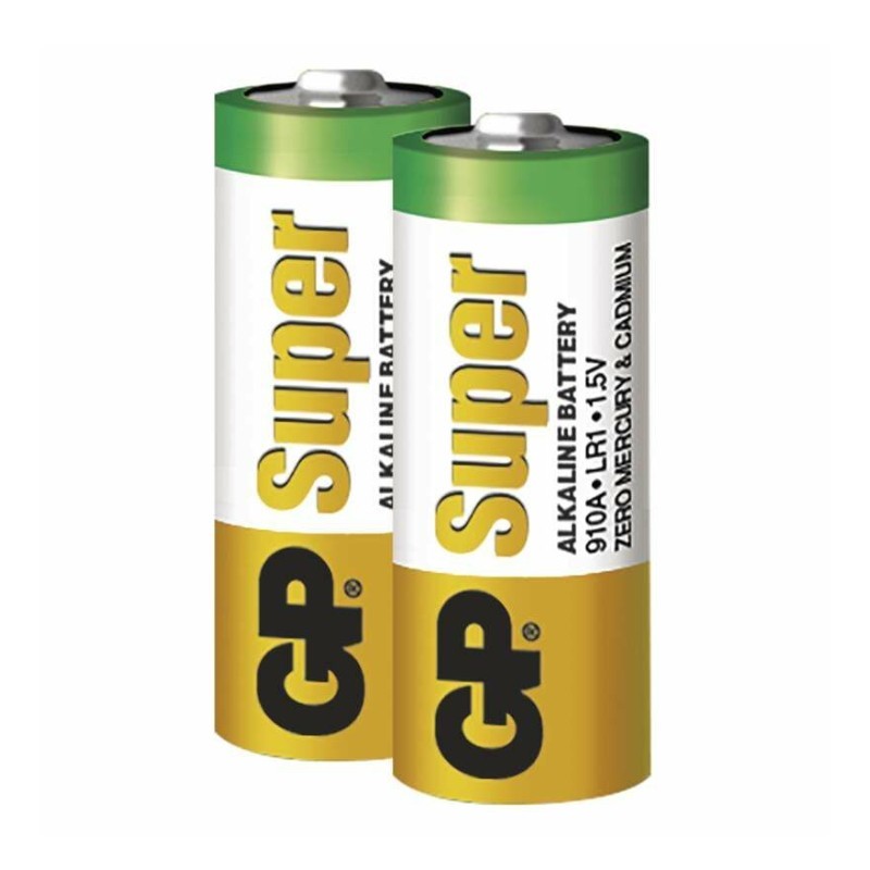 Baterie alkalické speciální GP-910A, LR1, 1,5V (bal.2ks)