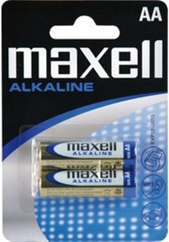 Baterie tužková alkalická Maxell LR6 2BP (R6) AA 2ks