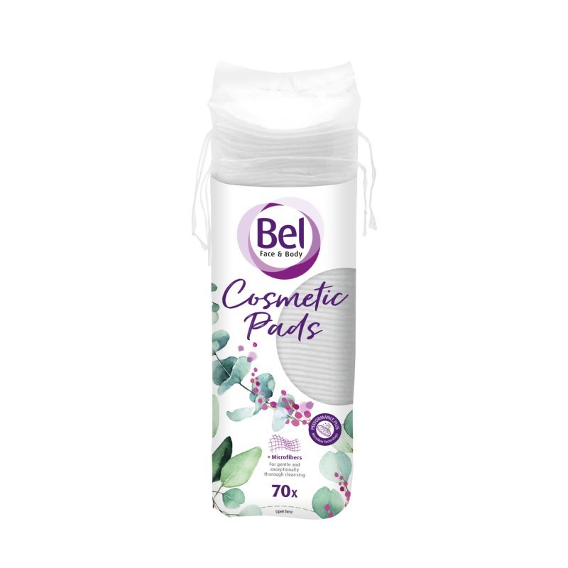 Bel Cosmetic odličovací tampóny kulaté, 70 ks