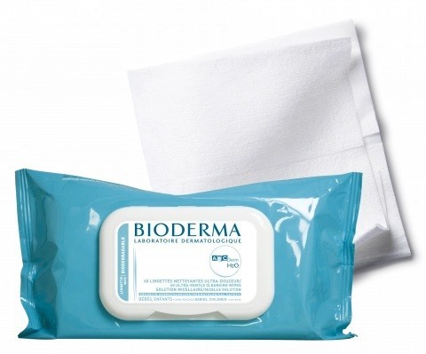 Bioderma ABCDerm H2O Micelárne utierky 60 ks, exp. 9/2023