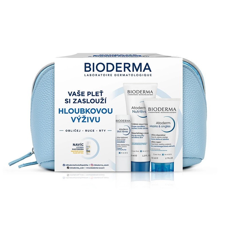 Bioderma Atoderm dárková sada Vánoce 2025