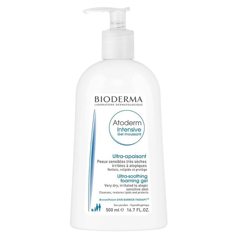 Bioderma Atoderm Intensive Gel moussant 500 ml, exp. 07/2026