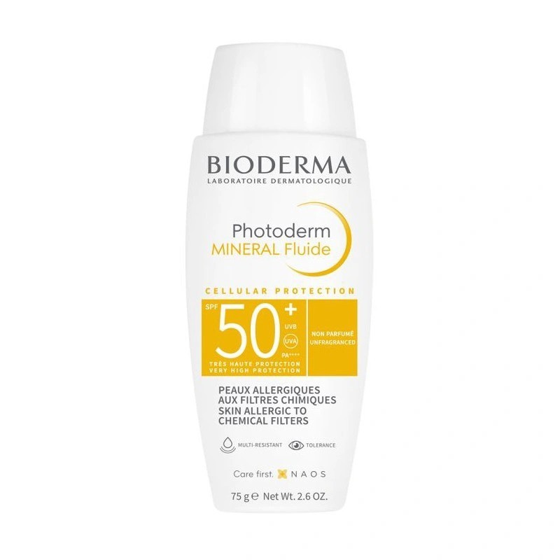 Bioderma Photoderm MINERAL Fluide SPF 50+ 75 g, exp. 03/2026