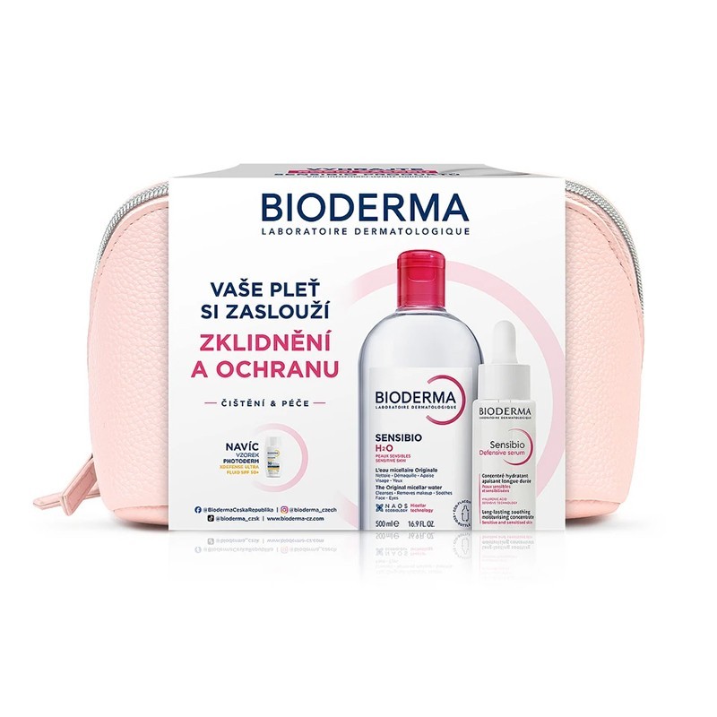 Bioderma Sensibio dárková sada Vánoce 2025
