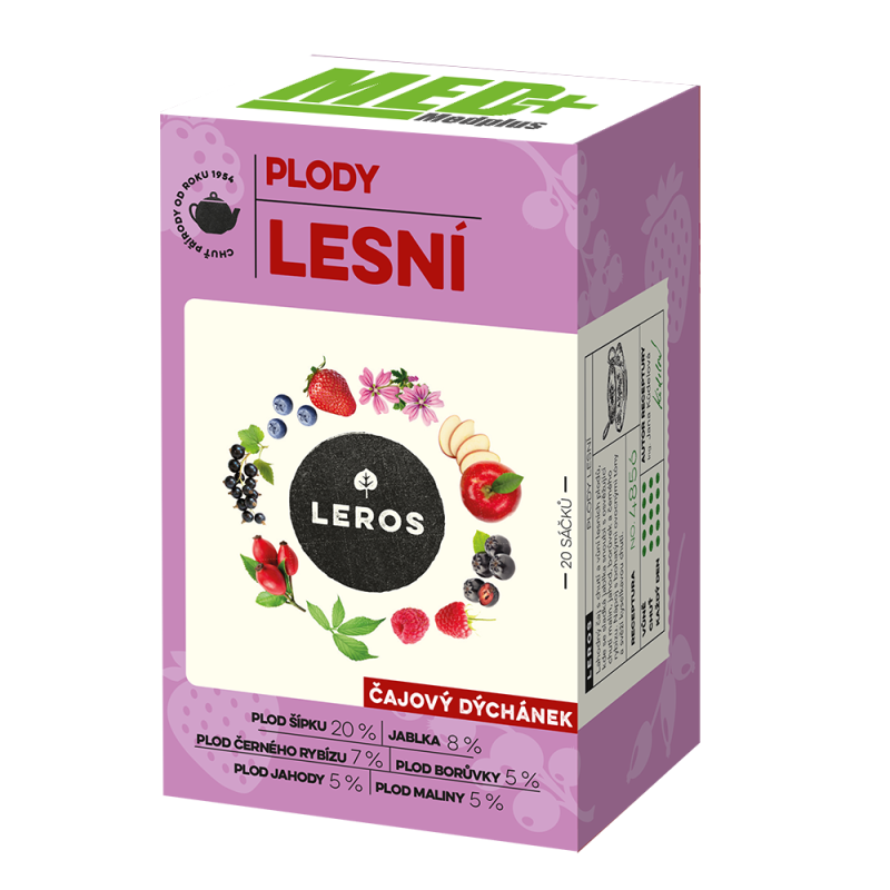 Čajový dýchánek Leros Lesní plody Medplus