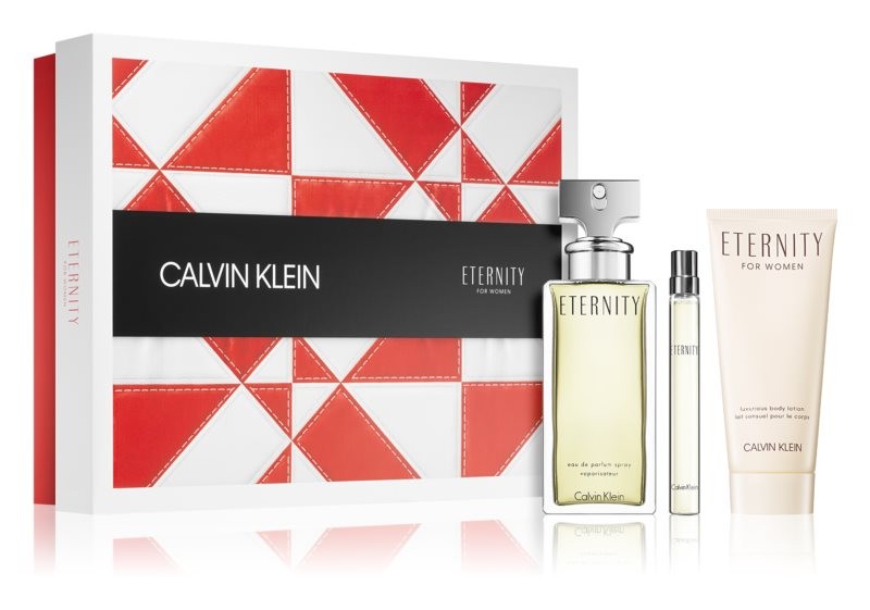 Calvin Klein sada Eternity parfumovaná voda pre ženy 100 ml