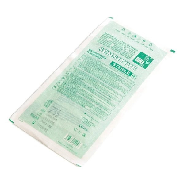 Chirurgické rukavice DONA SENSITIVE, sterilní, pudrované, 50 párů