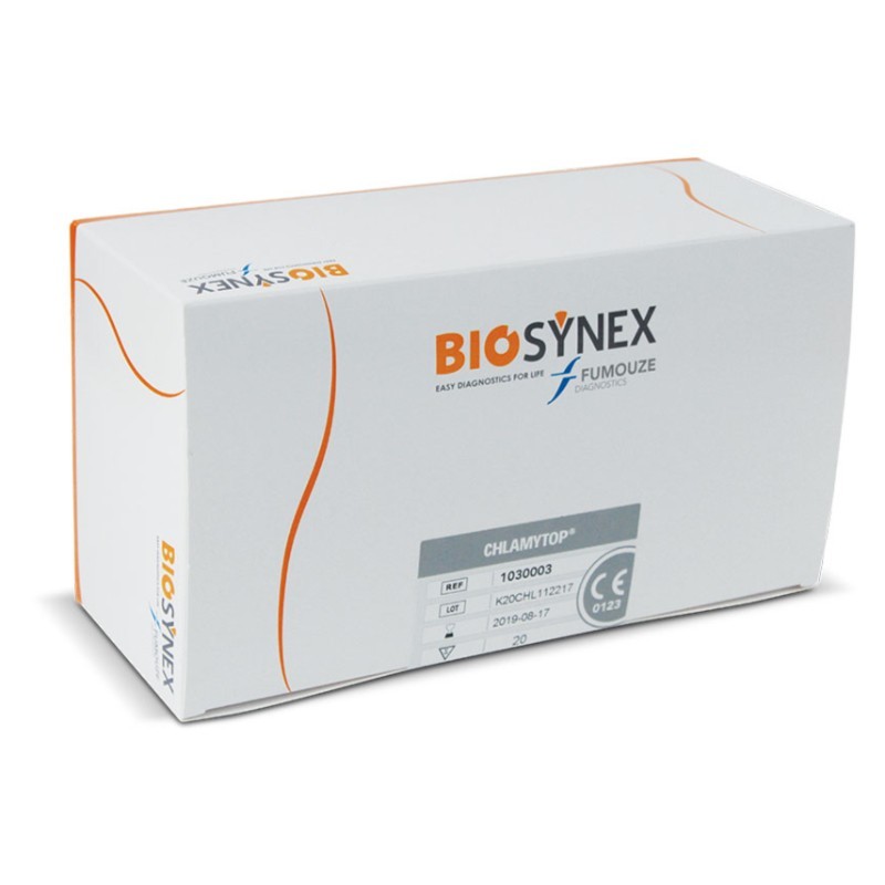 Chlamytop Biosynex Test, 20 testů, poškozený obal