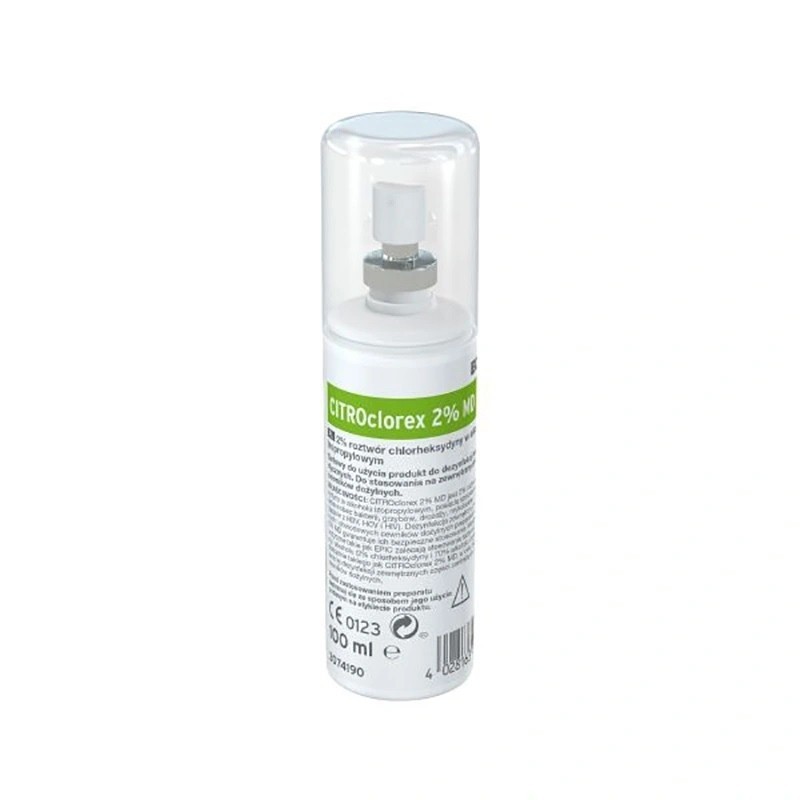 Citroclorex 2% MD, zelený, spray, 100 ml, exp. 09/2025