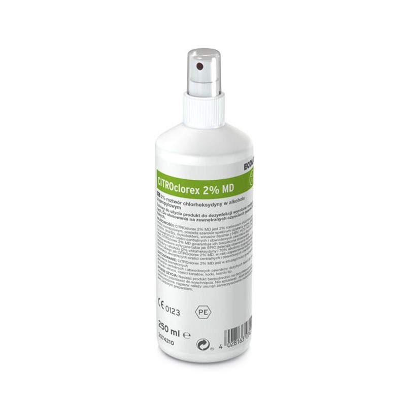 Citroclorex 2% MD,  zelený spray, 250 ml