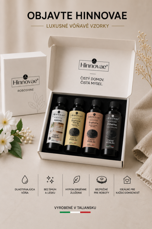 Darčekový set Hinnovae na podlahy 1, 4 x 50 ml