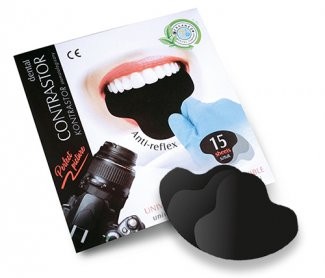 Dentální podklad černý (15 kusů, k jednorázovému použití)