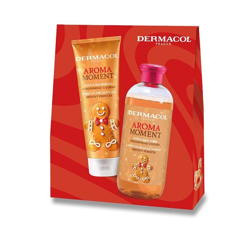 Dermacol sada - Aroma perníček pěna do koupele 500 ml + sprchový gel 250 ml