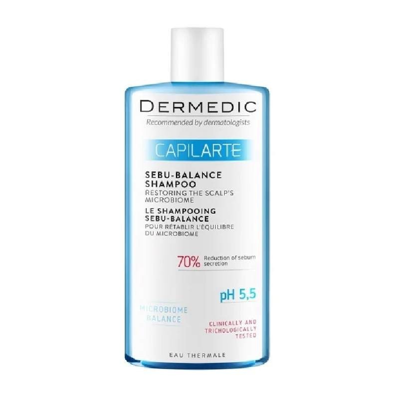 DERMEDIC Capilarte SEBU-BALANCE šampon obnovující mikrobiom pokožky 300ml