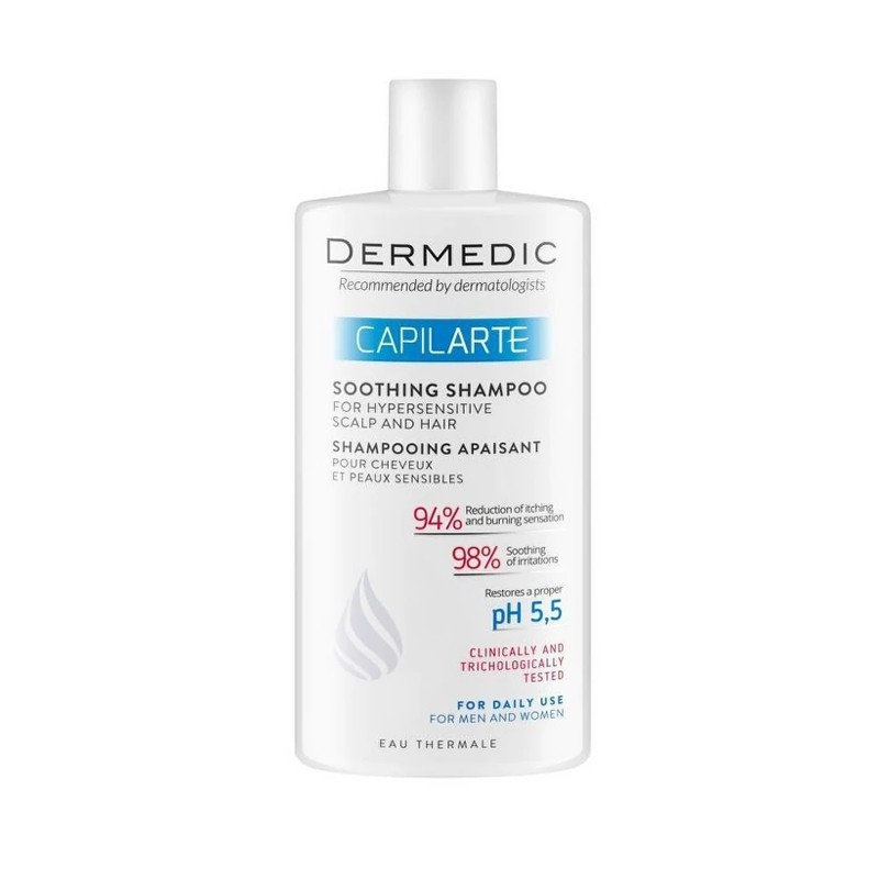 DERMEDIC Capilarte Zklidňující šampon citl. 300ml
