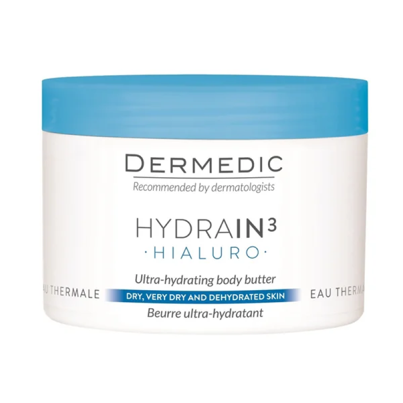 DERMEDIC Hydrain3 Hialuro Ultrahydratační tělové máslo 225ml