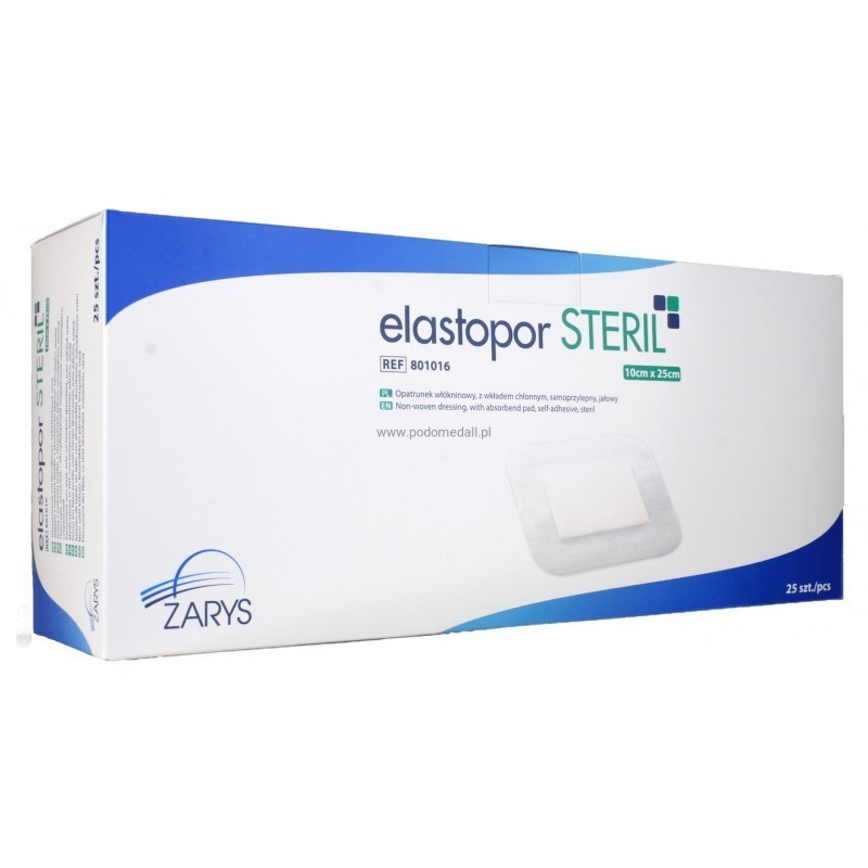 Elastopor STERIL, netkané krytí s absorpční vložkou, sterilní