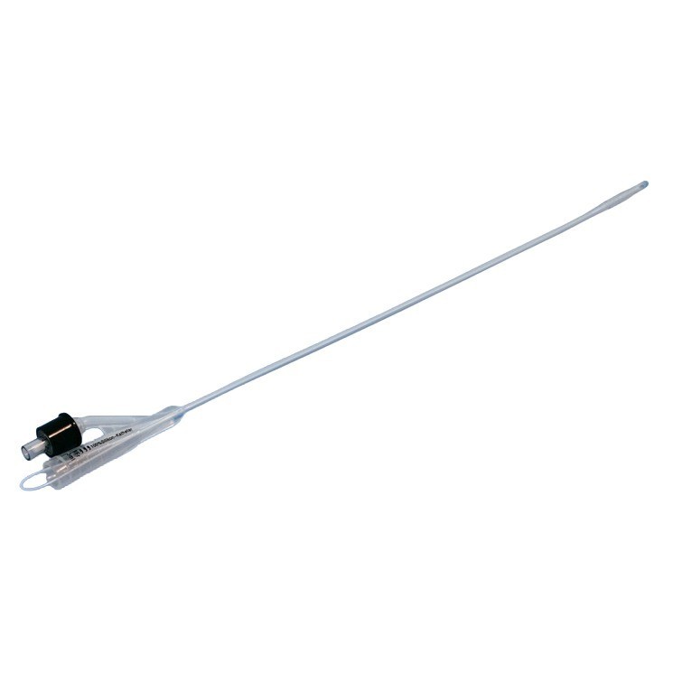 Foley katetr Nelaton, objem balónku 10 ml, silikonový, 10 ks
