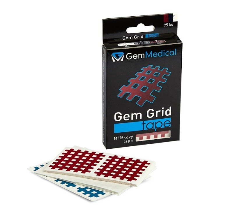 GM Gem Grid Tape MIX vel. A-B-C, cross tejp, 95 ks, exp 07/2023