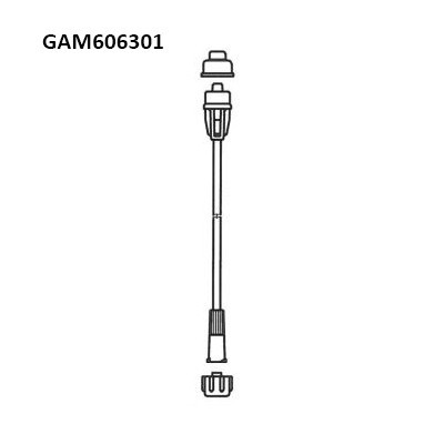 Hadička spojovací Gamaplus 1.8 x 450 LL, 1 ks