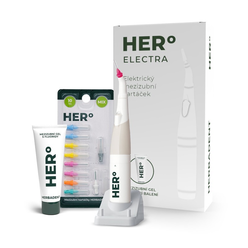 HERBADENT HERo ELECTRA elektrický mezizubní kartáček