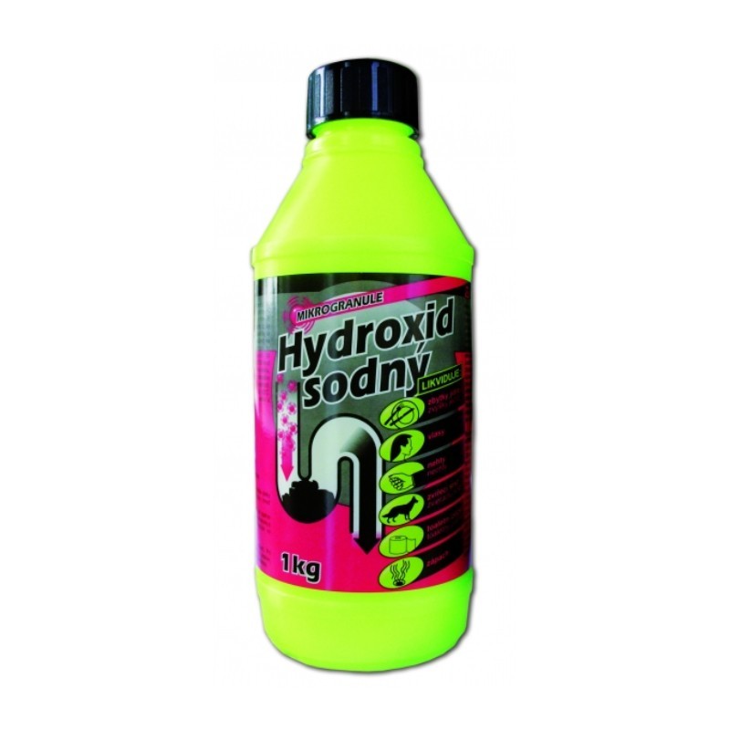 Hydroxid sodný de Miclen 1 kg čistič potrubí a odpadů