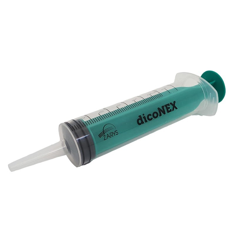Injekční stříkačka, výplachová pro katetr, 3-dílná, 50 ml