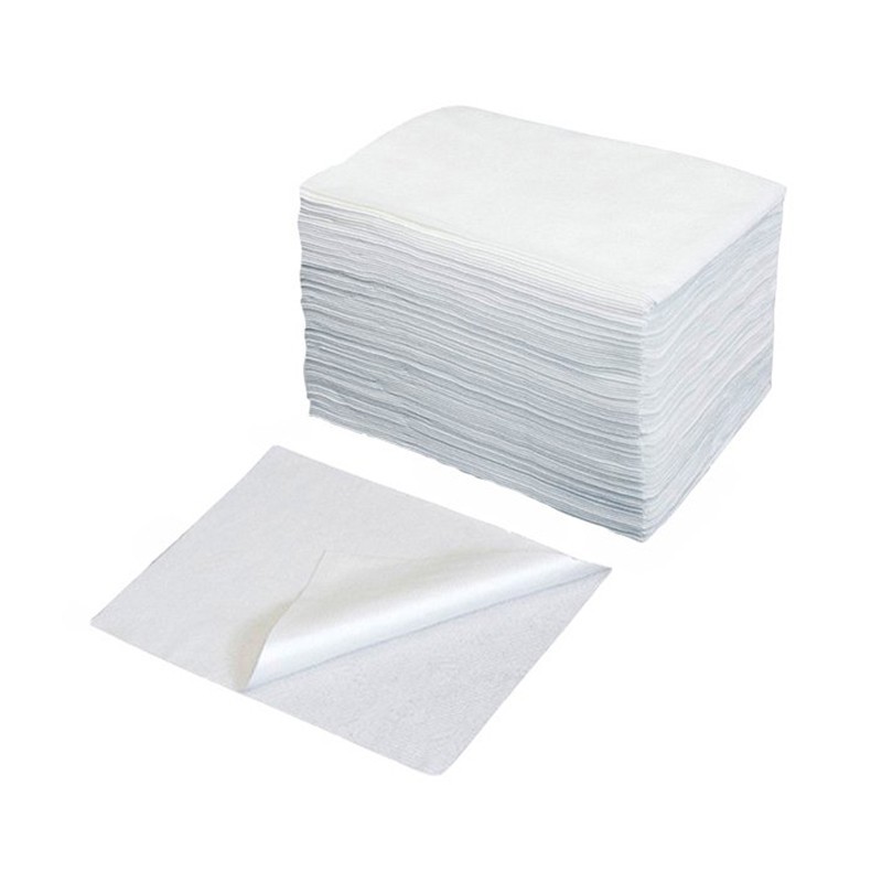 Jednorázové ručníky z netkané textilie, Bio Eco, 70 x 50 cm, bílé, 50 ks