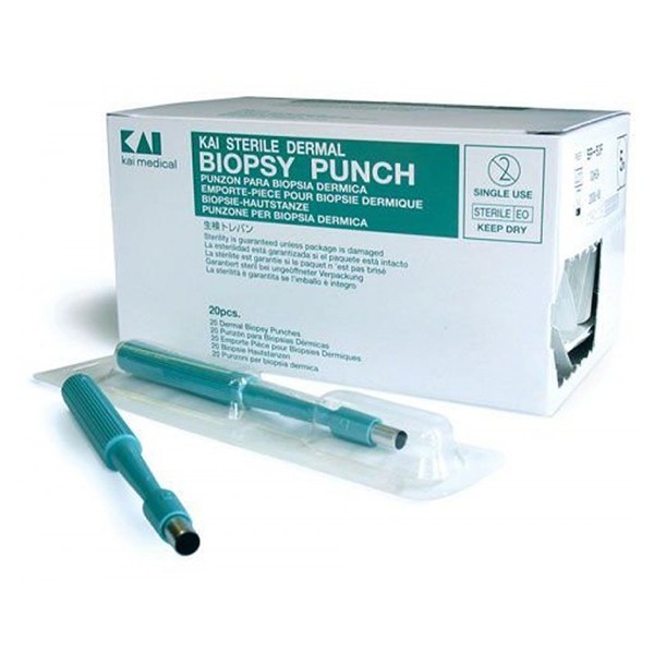 Jednorazový skalpel kruhový Biopsy Punch WM, 20 ks v balení