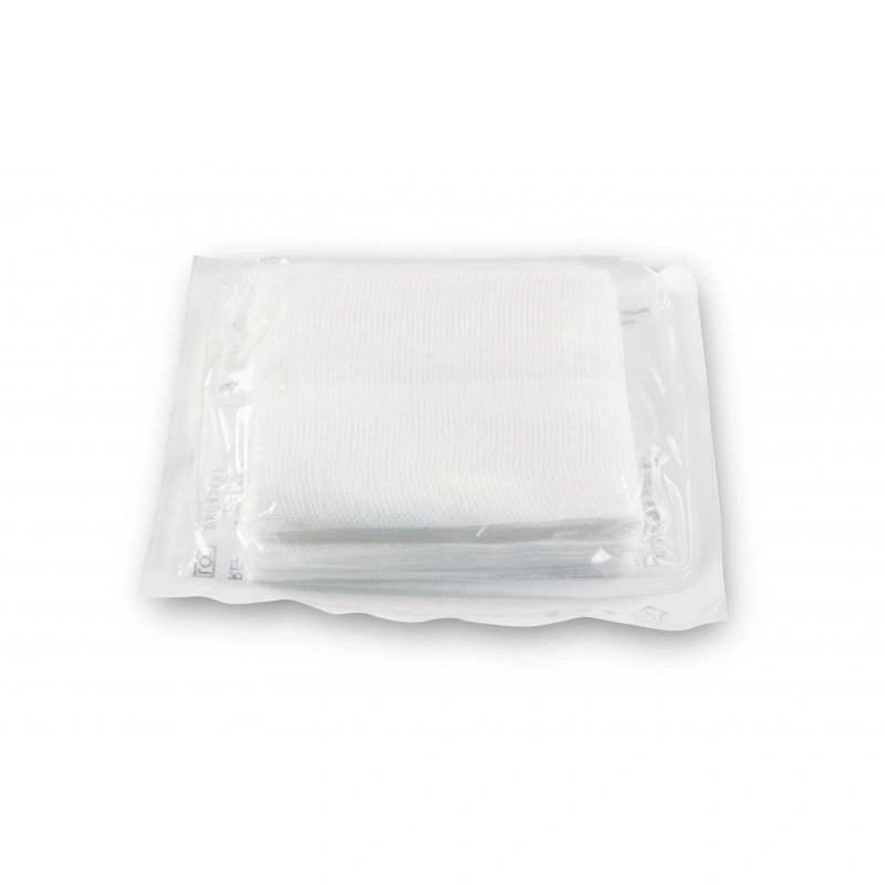 Kompresy z gázy sterilné, 5 x 5 cm, 8vr., 100 x 2 ks