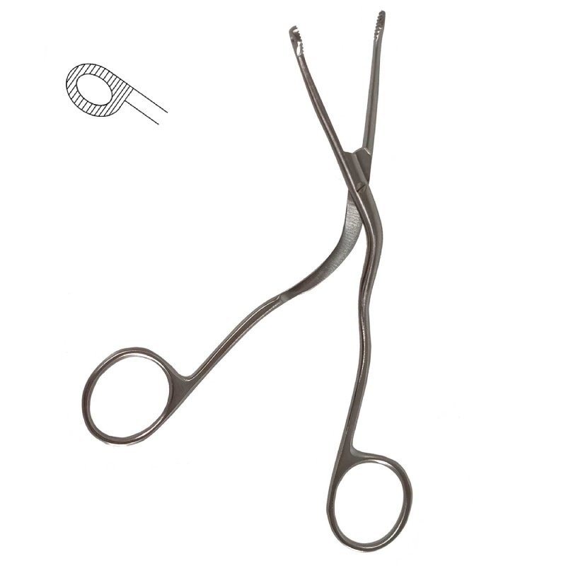 Magill kliešte na zavádzanie endotracheálnýyh rúrok, 20 cm