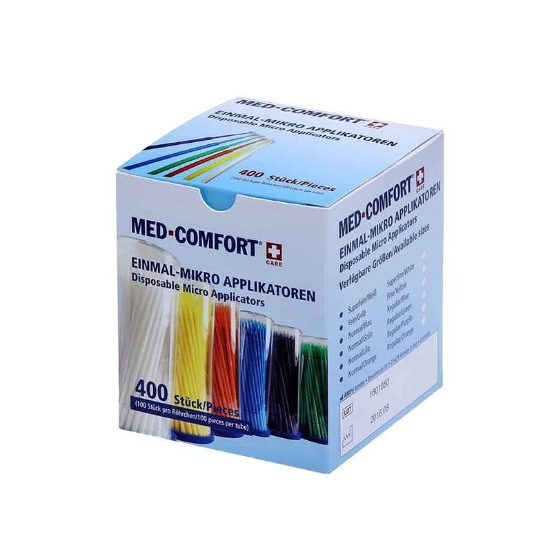 Microbrush fine, 1,5 mm, 4 x 100 ks, žluté