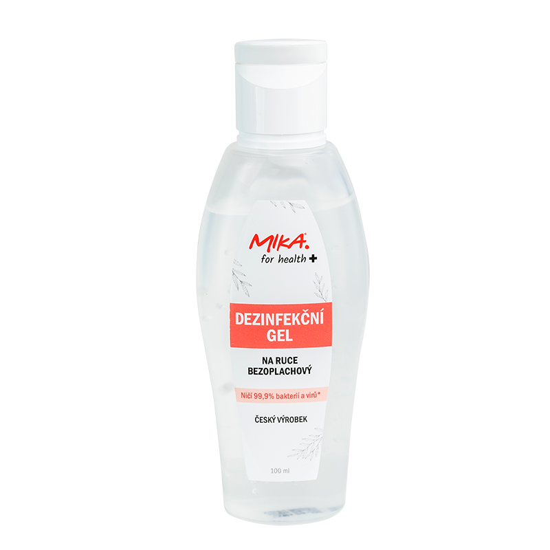 Mika for Health, dezinfekční gel na ruce