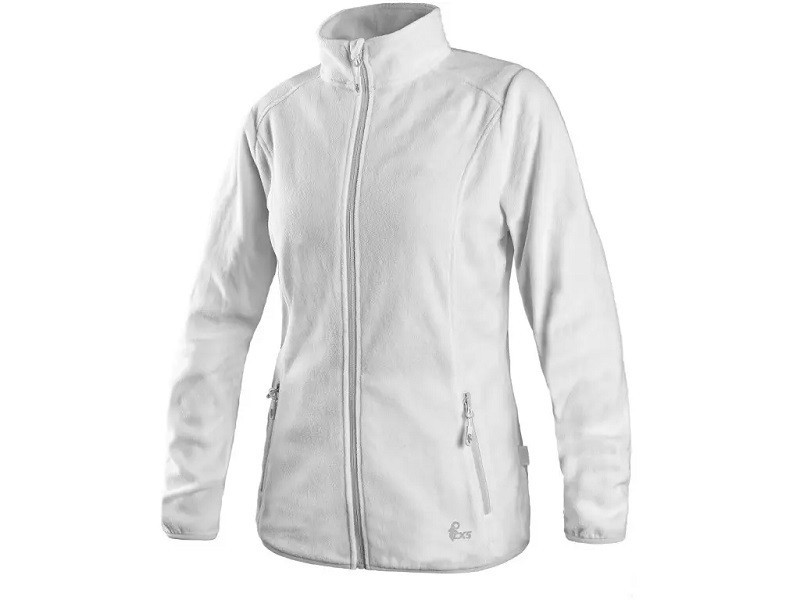 Mikina CXS GRANBY LADY, dámská, fleece, bílo - šedá