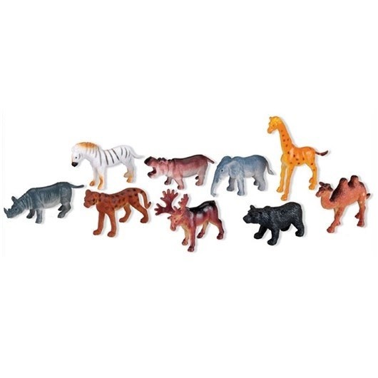 Miratoi® Nr.4 Zoo zvieratká, 100 ks, poškodená krabička