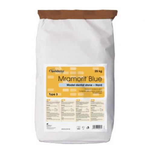 MRAMORIT MODRÝ, sádra - 25 kg