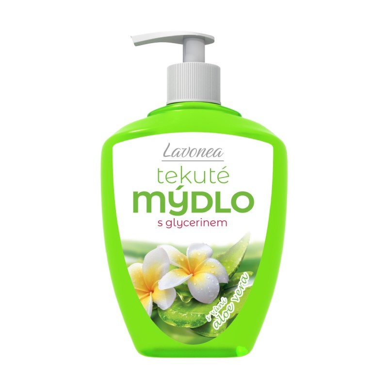 Mýdlo tekuté Lavon 500ml, aloe vera, zelené