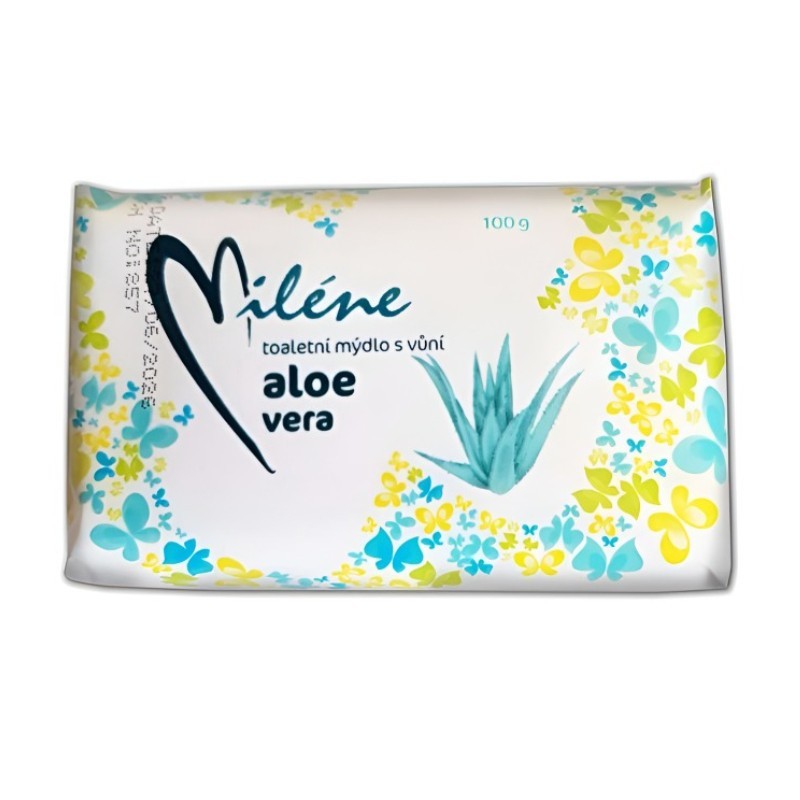 Mydlo tuhé Miléne - aloe vera, 100 g