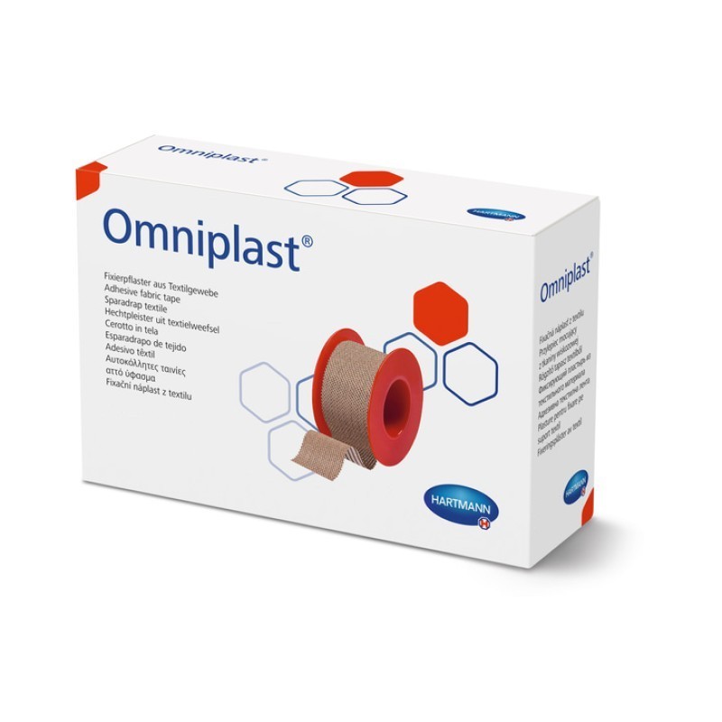 Náplast cívková Omniplast Hospital textilní, 9,2 m