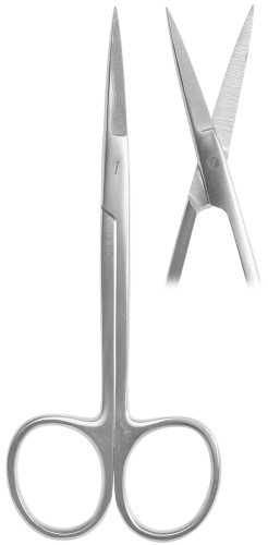 Nůžky Iris na dáseň chirurgické rovné 11,5 cm