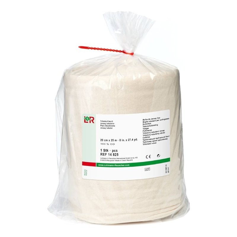Obvaz trikotový tubulární 25 cm x 25 m