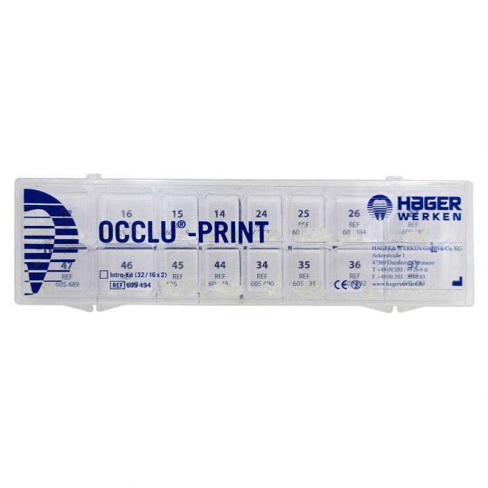Occlu-Print Intro kit, 32 ks