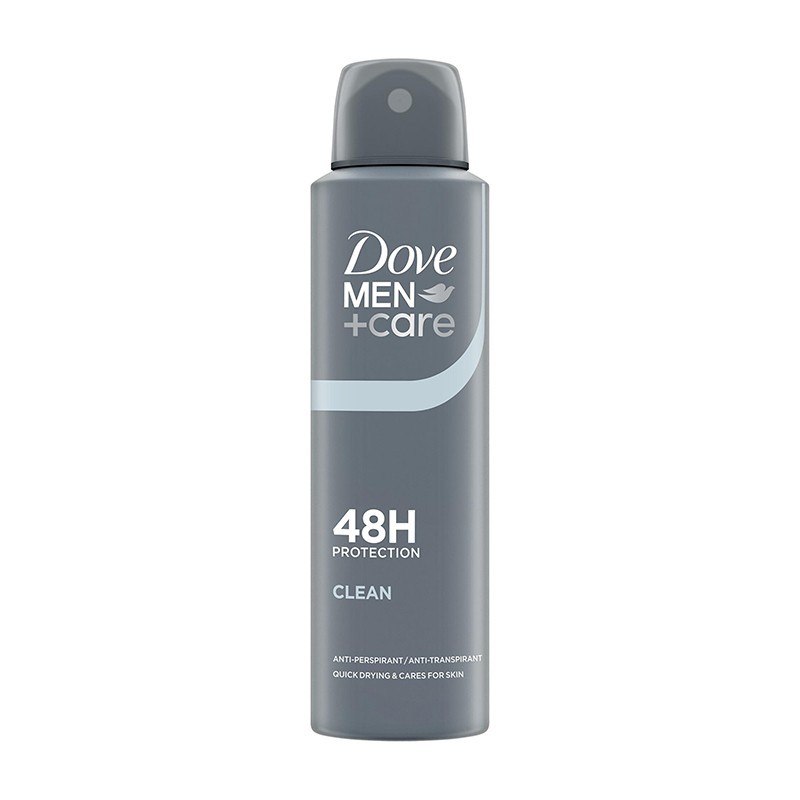 Pánský deodorant Dove Clean, 150 ml