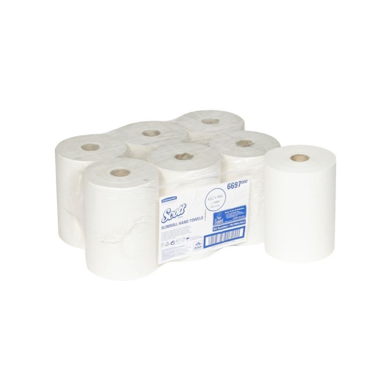 Papierové utierky v rolke 190 m x 19,80 cm,  Scott® CONTROL™ 6 roliek