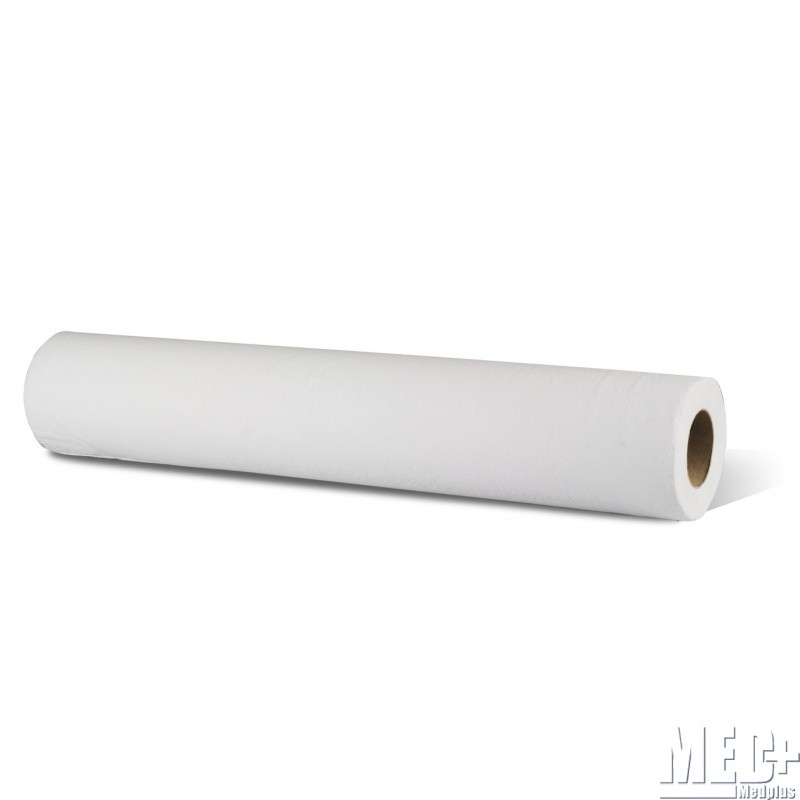 Papír dvouvrstvý 68 cm x 46 m perforace 38 cm, bílý