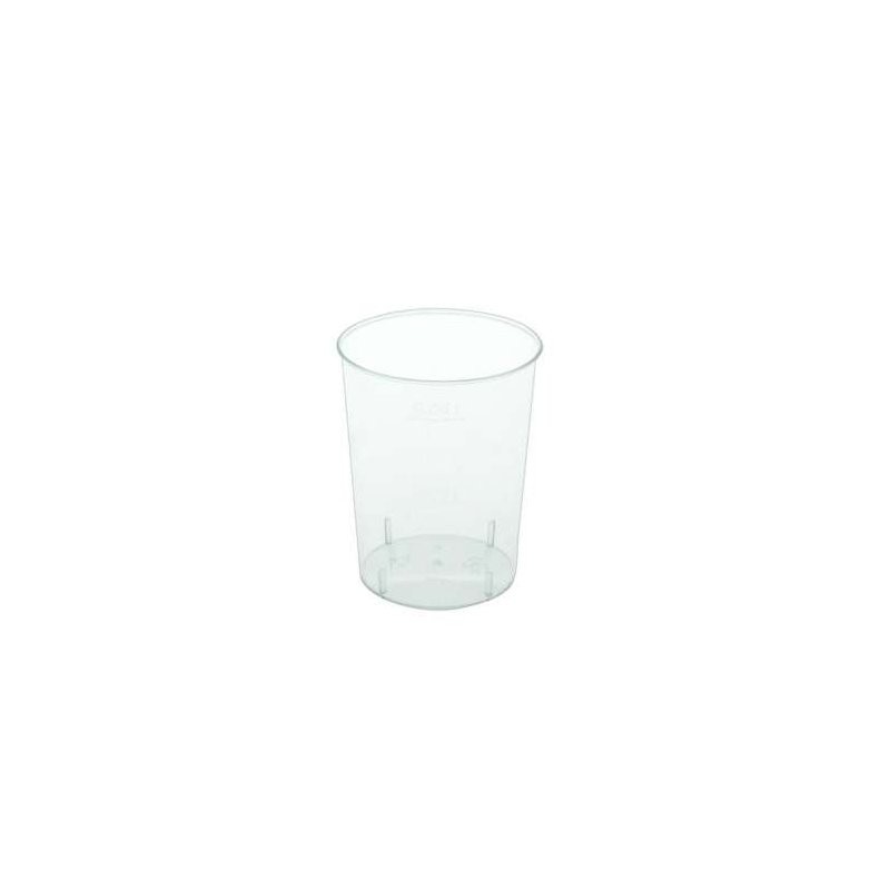 Poháriky jednorazové, plastové, číre, 40ml (bal.50ks)
