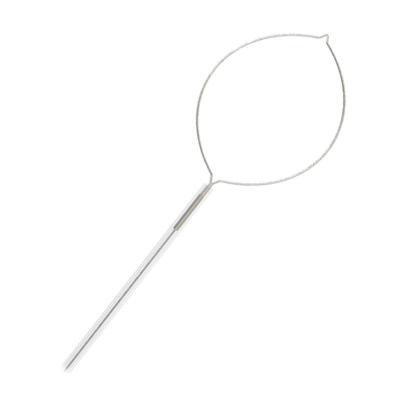 Polypektomická klička, rotační, pr. 2,8 mm, d. 230 cm, ovál, Hybrid, 10 ks