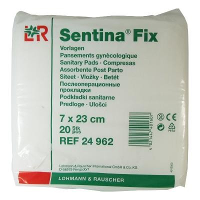 Pôrodnícke vložky Sentina Fix, 20 ks